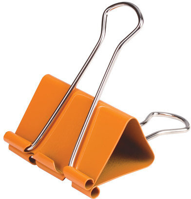 Зажимы для бумаг ОФИСМАГ, КОМПЛЕКТ 12 шт., 41 мм, на 200 листов, цветные, картонная коробка, 226766