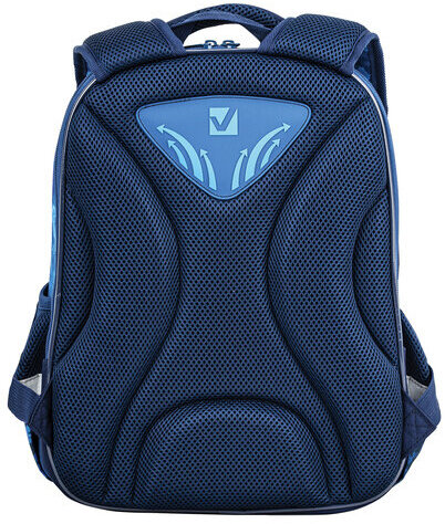 Ранец BRAUBERG QUADRO, 3 отделения, с брелком, "Planet invasion", 37х28х18 см, 270604